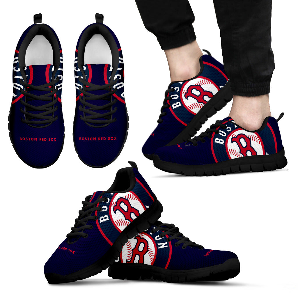 Boston Red Sox Running Shoes Black Men TD