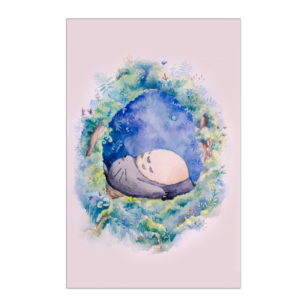 Ghibli Poster Totoro
