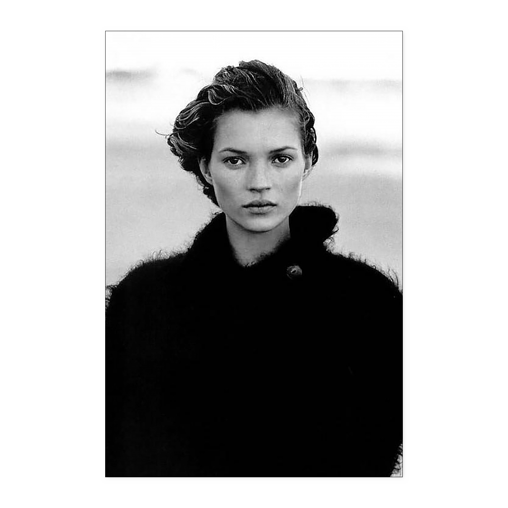 Kate Moss Potrait Poster