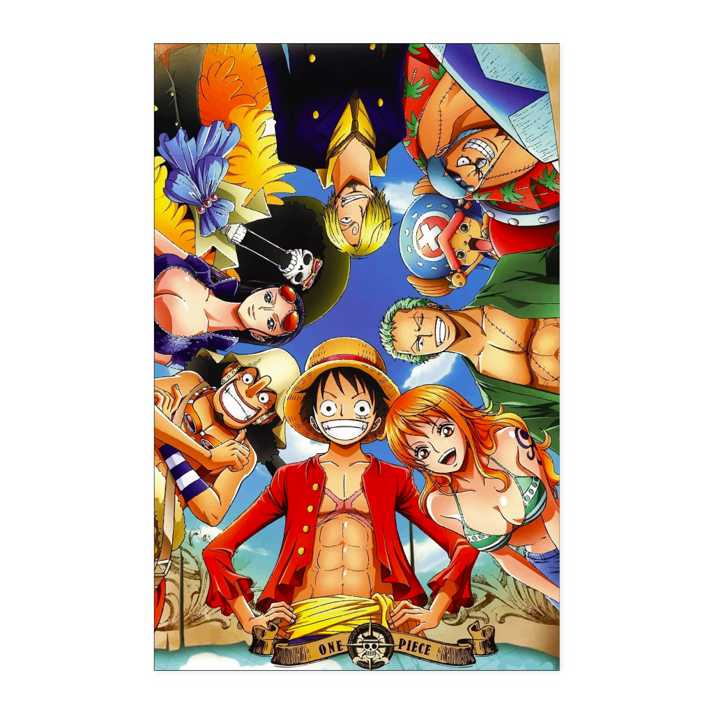 One piece team 11x17