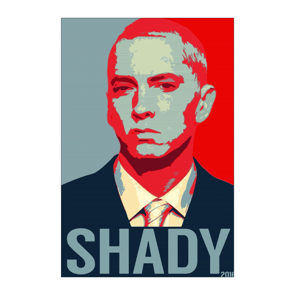 Eminem slim shady poster kanh