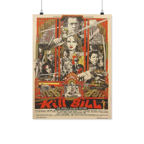 Kill Bill Rockin Poster 18x24