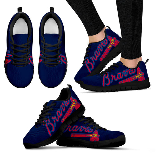 Atlanta Brave Women Black TD