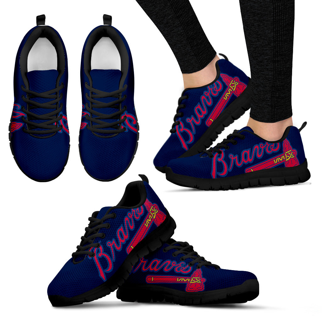 Atlanta Brave Women Black TD
