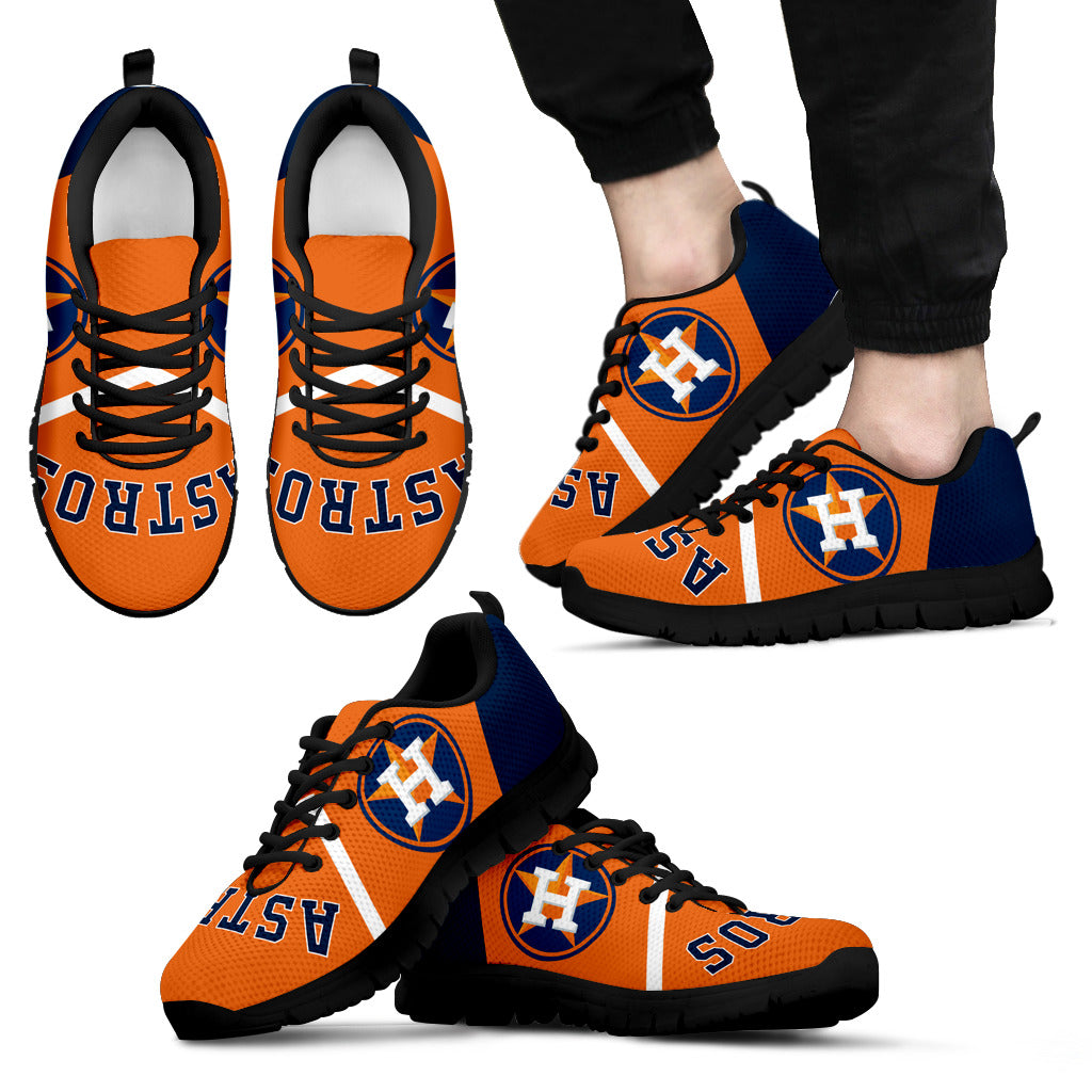 Houston Astros men kanh shoes black