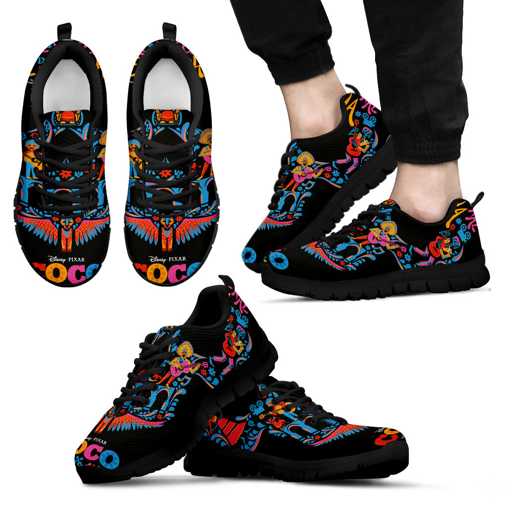 coco running shoes men black td