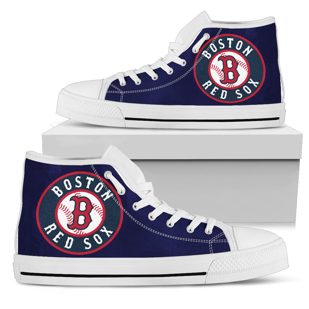 Boston Red Sox High Tops white dong woman