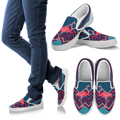 Flamingo Art Slip on