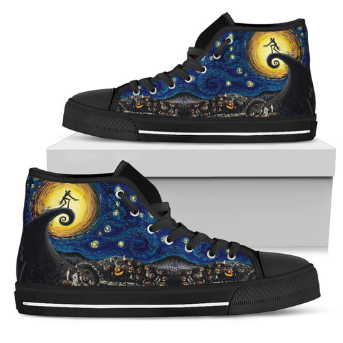 Jack Skellington Hightop Men Black TD