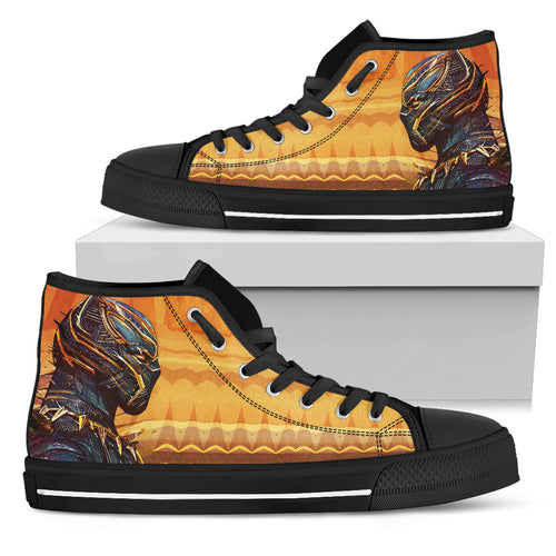 Black Panther high top yellow