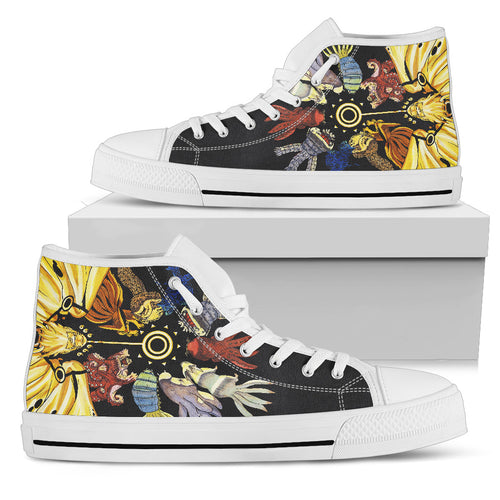 naruto beast hightop women white TD