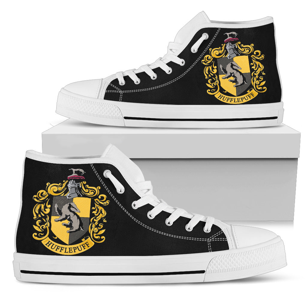 Hufflepuff Hightop Women TD White