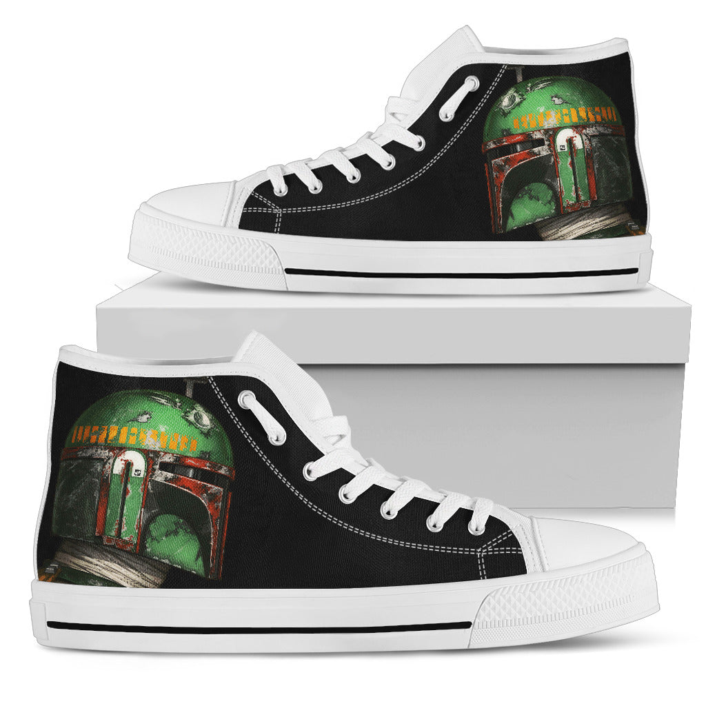 Boba fett hightop men white TD