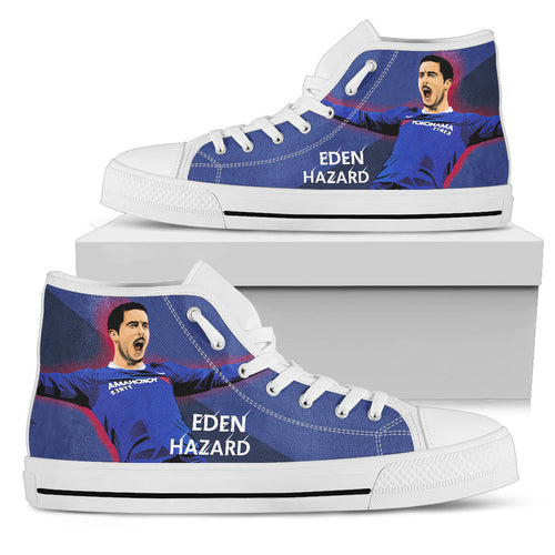 Eden Hazard men white shoes