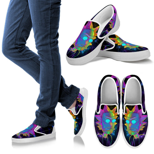 RICK GALAXY WOMEN WHITE SLIP ON