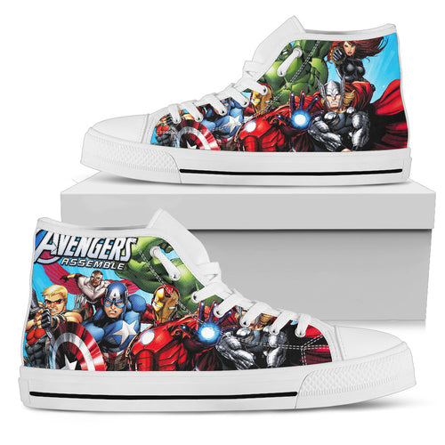 EXPRESS ASSEMBLE MEN WHITE SHOES