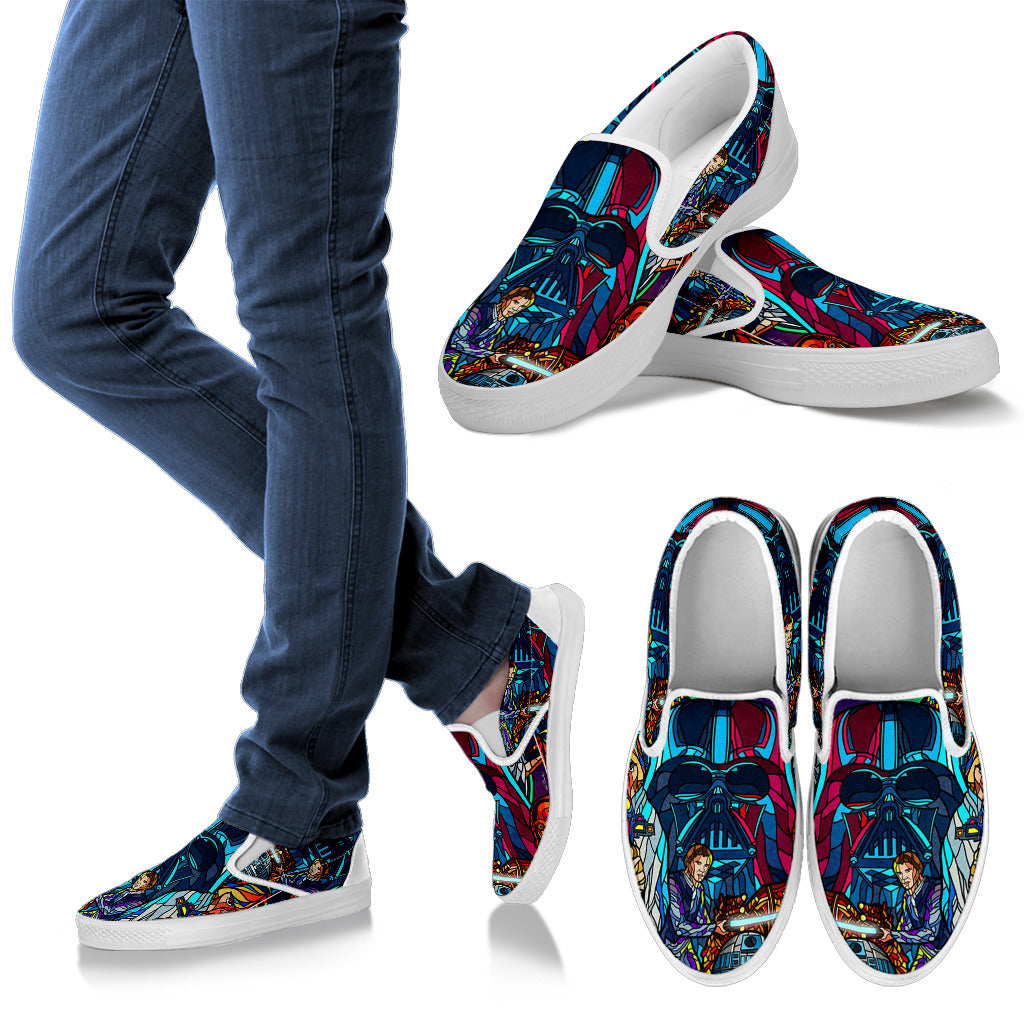 SLIP ON STAR WARS GLAIN MEN WHITE SHOES