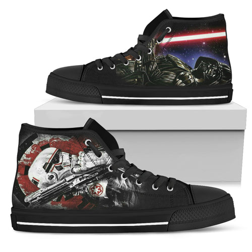 Darth Vader Hightop Men TD Black