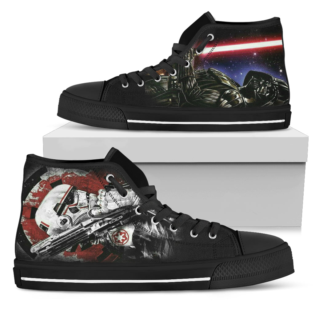 Darth Vader Hightop Men TD Black