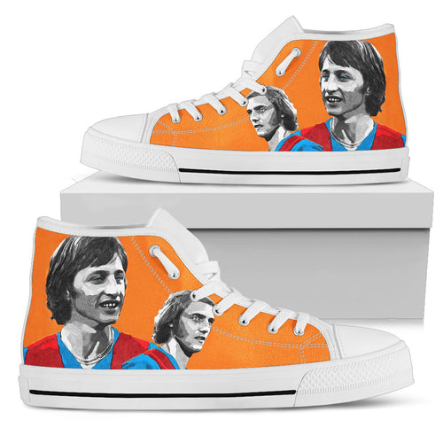 Johan Cruyff White Shoes Women