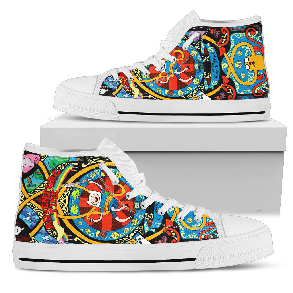 AdventureTime Hightop Women White TD