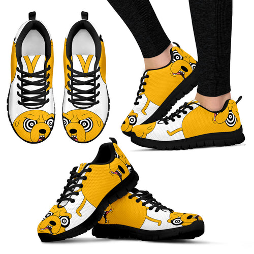 CRAZY JACK ADVENTURE TIME WOMEN BLACK RUNNING SHOES