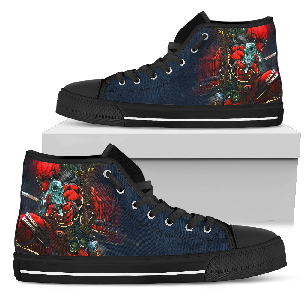 Deadpool Nhung Men Shoes