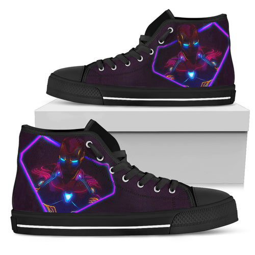 IRON MAN GIAY MOI WOMEN BLACK CONVERSE