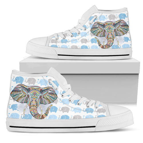 Elephant Women White Shoes