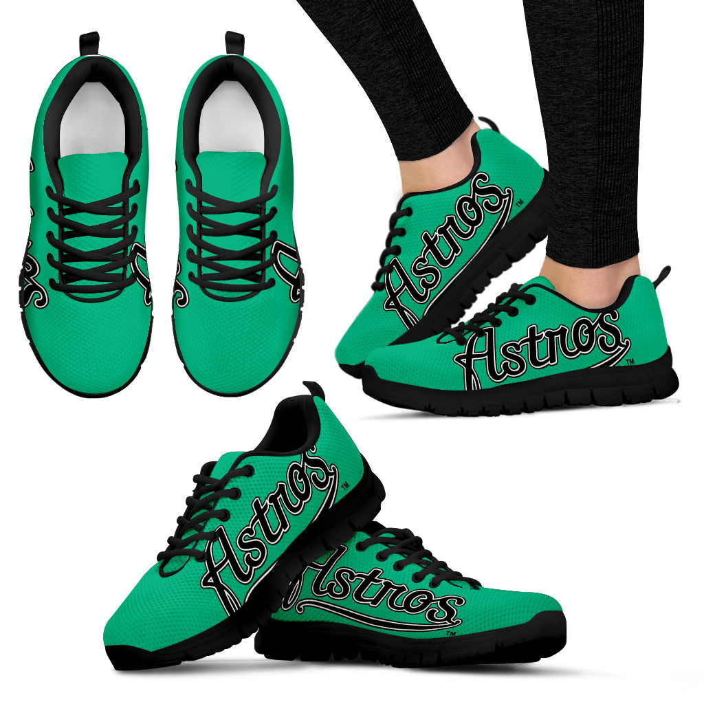 Houston Astros Women Black Shoes TD