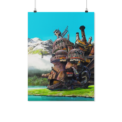 howl castle 18x24