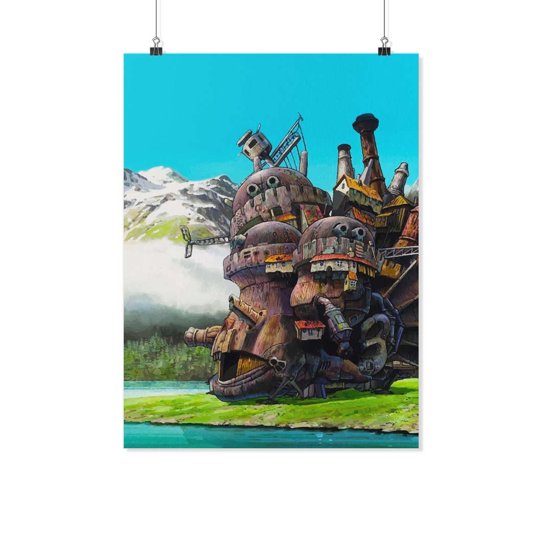 howl castle 18x24
