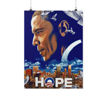 Obama and dove 18x24
