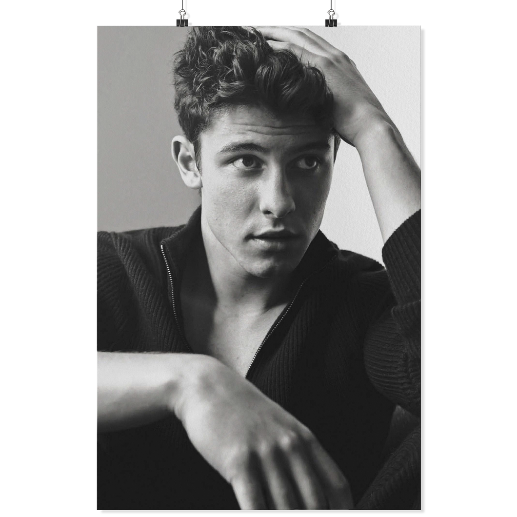 Shawn dat tay len dau 24x36