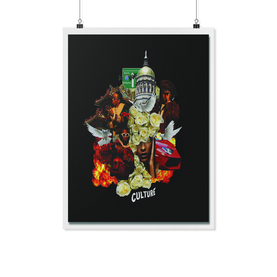 Migos dove 18x24