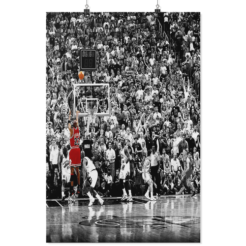 Jordan red 24x36