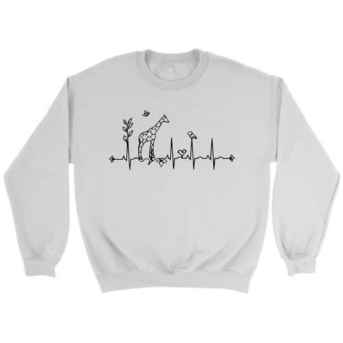 Giraffe Sweatshirt TD White