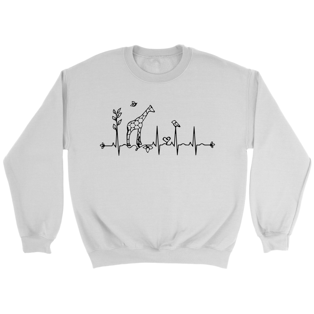 Giraffe Sweatshirt TD White