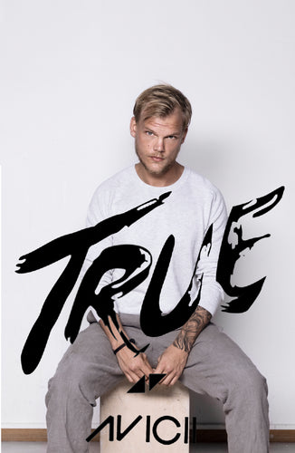Avicii True 11x17 poster