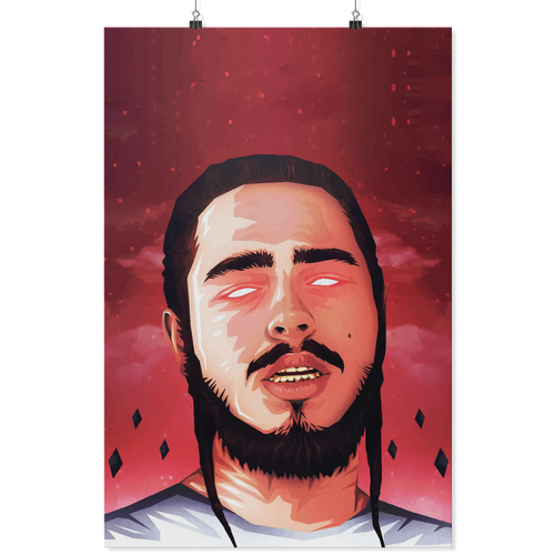 POST MALONE 24x36