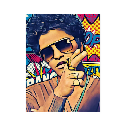 Bruno Mars 18x24 NA