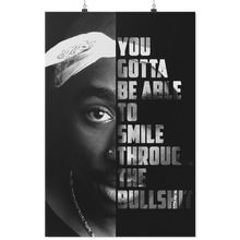 TUPAC QUOTE HALF FACE