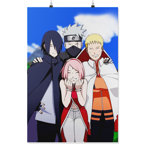 naruto team 24x36