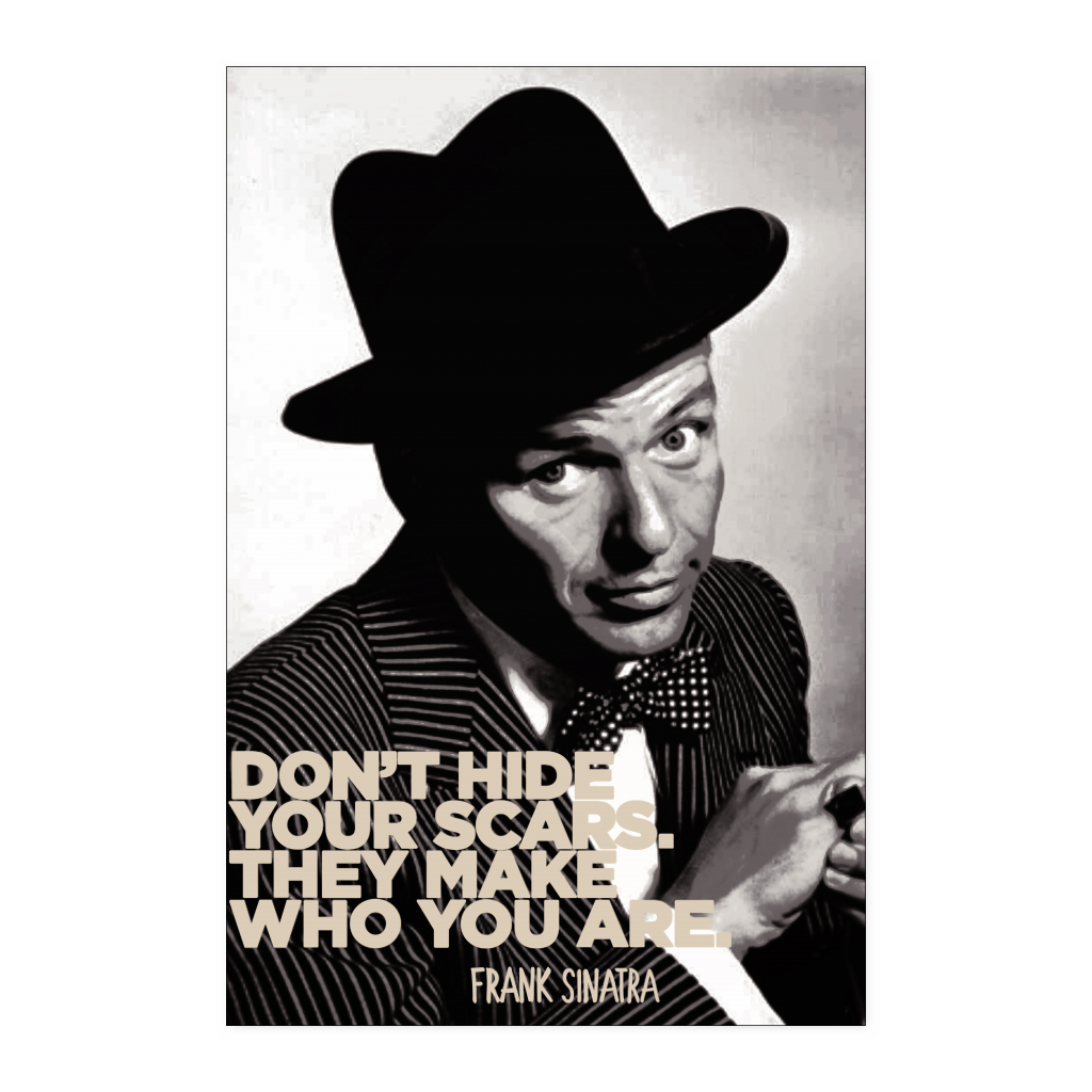 Sinatra quote 24x36