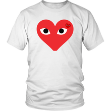 Comme des Garçons PLAY Heart Face Graphic T-Shirt,  Garcons PLAY Heart Face