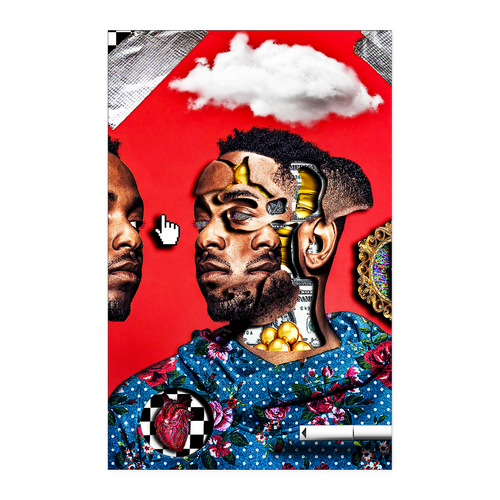 Kendrick many faces 11x17