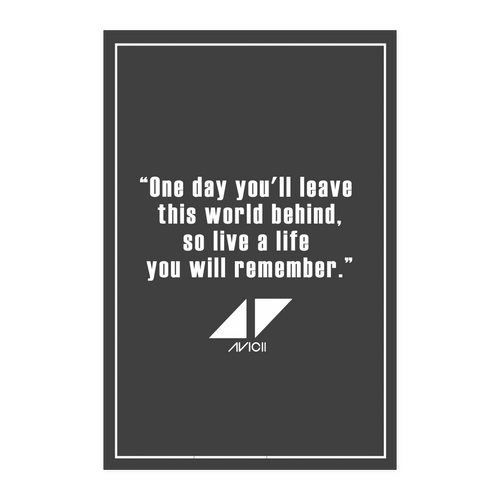 Avicii 24x26