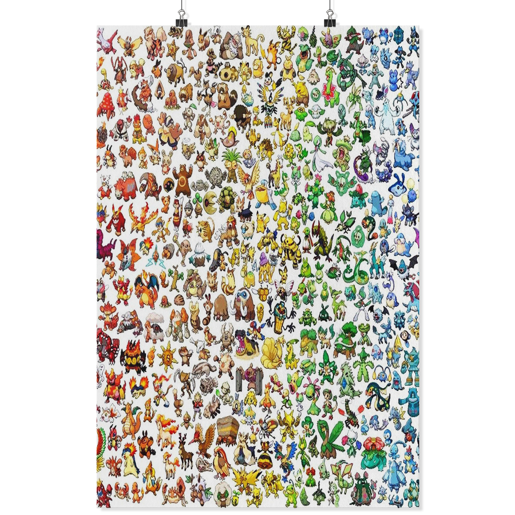 Pokemon 24x36