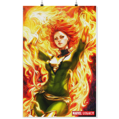 dark phoenix jean grey 24x36