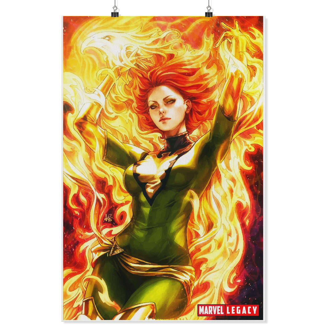 dark phoenix jean grey 24x36